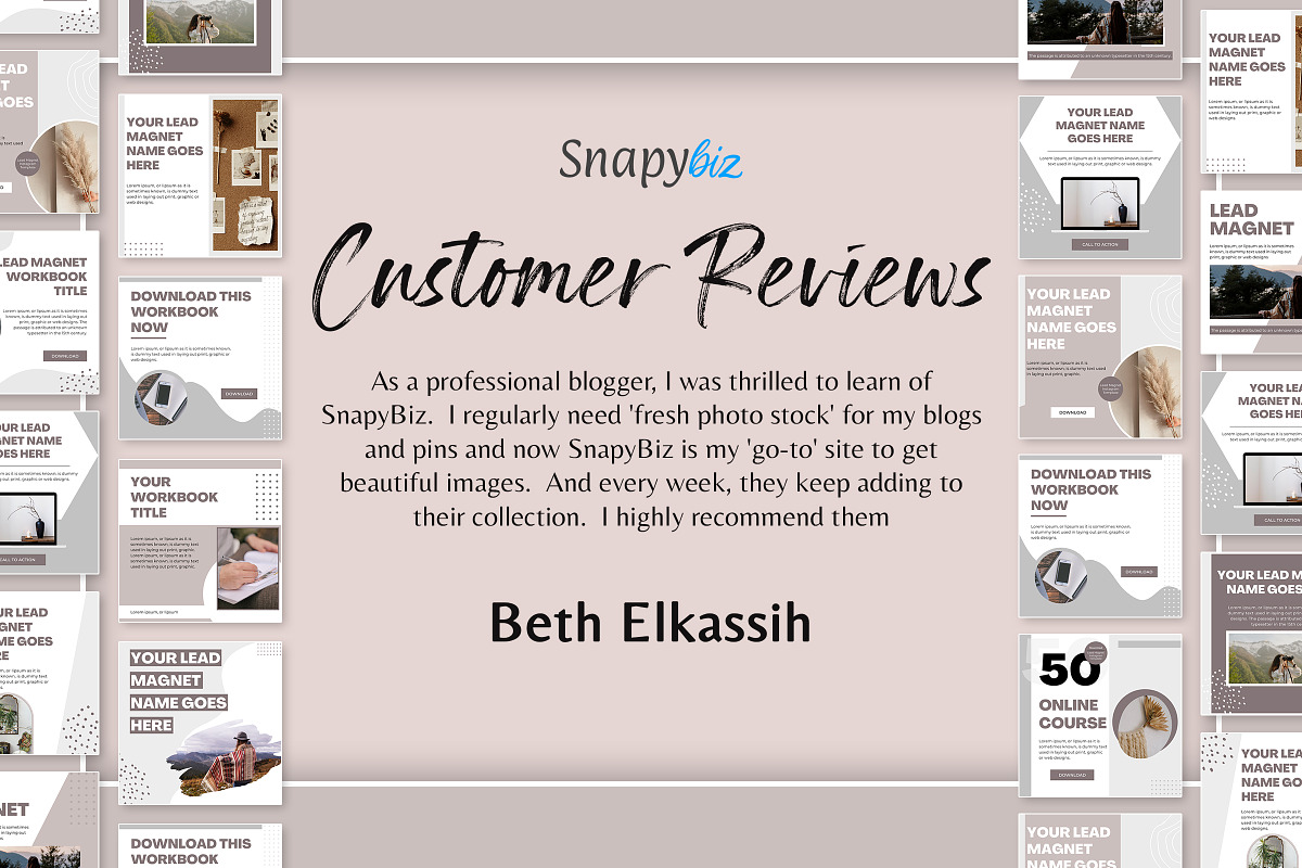 Lead Magnet Templates Canva, a Social Media Template by Snapybiz (Photo 4 of 4)