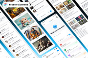 AI-Chatting Dashboard UI Kit Design, an UI Kit Template by Lumina_ui_ux202 (Thumbnail 5 of 7)