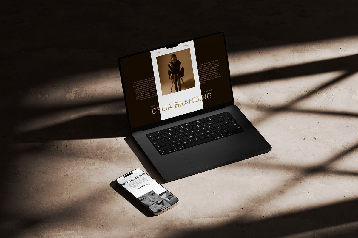 Nora Branding Mockup Collection, a Mac Mockup by Mockup Line (Photo 7 of 10)