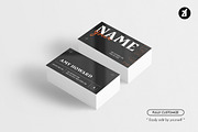 Trendy - Business card template, a Business Card Template by Chanut is industries (Thumbnail 2 of 3)