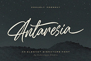 Elegant Signature Font - Antaresia, a Script Font by Subectype Studio (Thumbnail 1 of 9)