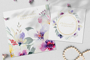 Watercolor floral collection, a Decorative Illustration by Vera●Suleimanova (Thumbnail 2 of 18)
