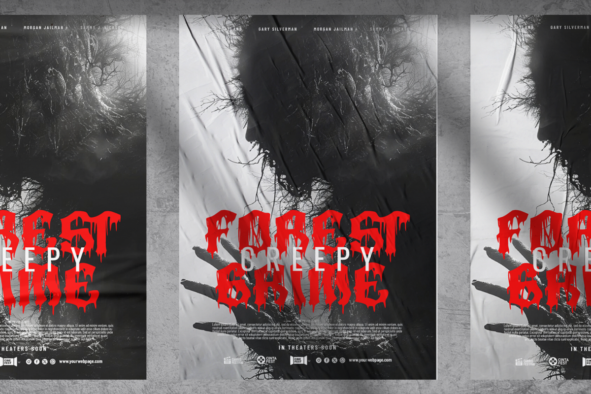 Meltroot Forest Spooky Horror Font, a Font by PutraCetol Studio (Photo 4 of 5)