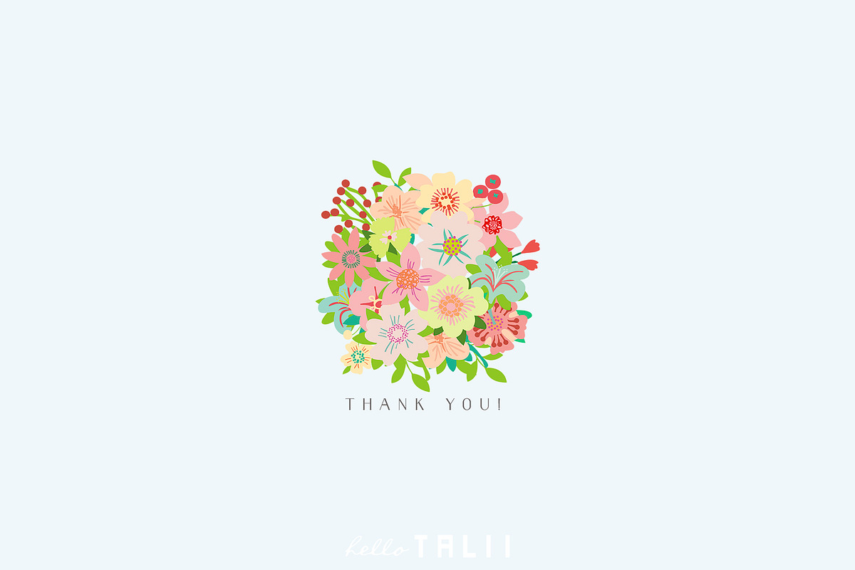 FLOWERS- Spring Illustration Bundle, a Seasonal Illustration by Hello Talii (Photo 8 of 8)