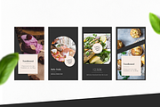 Instagram Stories Template Dark, a Social Media Template by khoai_tây (Thumbnail 4 of 6)