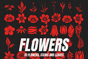 Flowers - 51 PNGs, an Object Graphic by Ridgeline Media CA (Thumbnail 2 of 3)