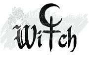 Witch Lilith Symbol SVG | Dark Witch, an Object Graphic by Willow Paige Farms (Thumbnail 7 of 7)