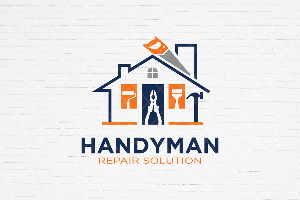 Handyman House Repair Logo, a Branding & Logo Template by Guavanaboy (Photo 1 of 3)