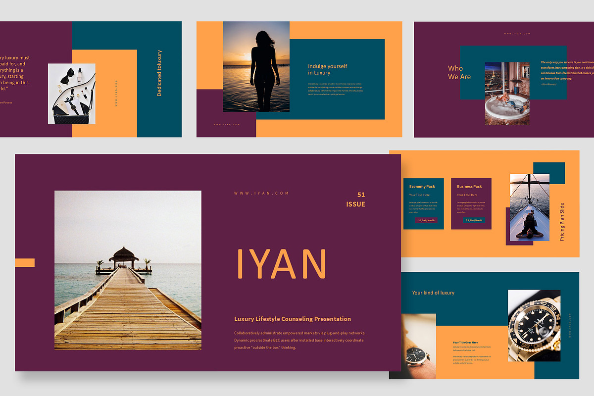 Iyan : Elite Travel Google Slides, a Presentation Template by Punkl Camp (Photo 1 of 16)