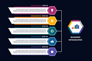 Business List Infographic Template, a Presentation Template by Mightyfire