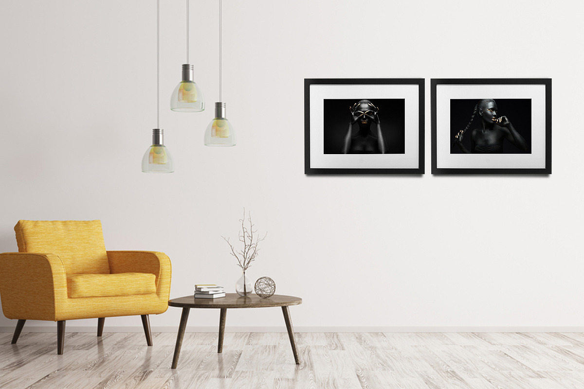 15 Room Frame Mockup, a Product Mockup by VaaniDesigns (Photo 4 of 15)