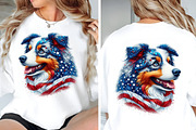 American Dog Patriotic Dog USA, an Illustration by Designworld (Thumbnail 6 of 7)