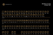 Infografica World Flag Icons, an Icon by Infografica (Thumbnail 2 of 4)