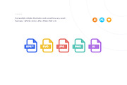 Coronavirus COVID-19 | 42 Icons Set, an Outline Icon by Marina Silence (Thumbnail 5 of 17)