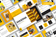 Maxima–Business Google Slide, a Presentation Template by kreatifreya (Thumbnail 1 of 5)
