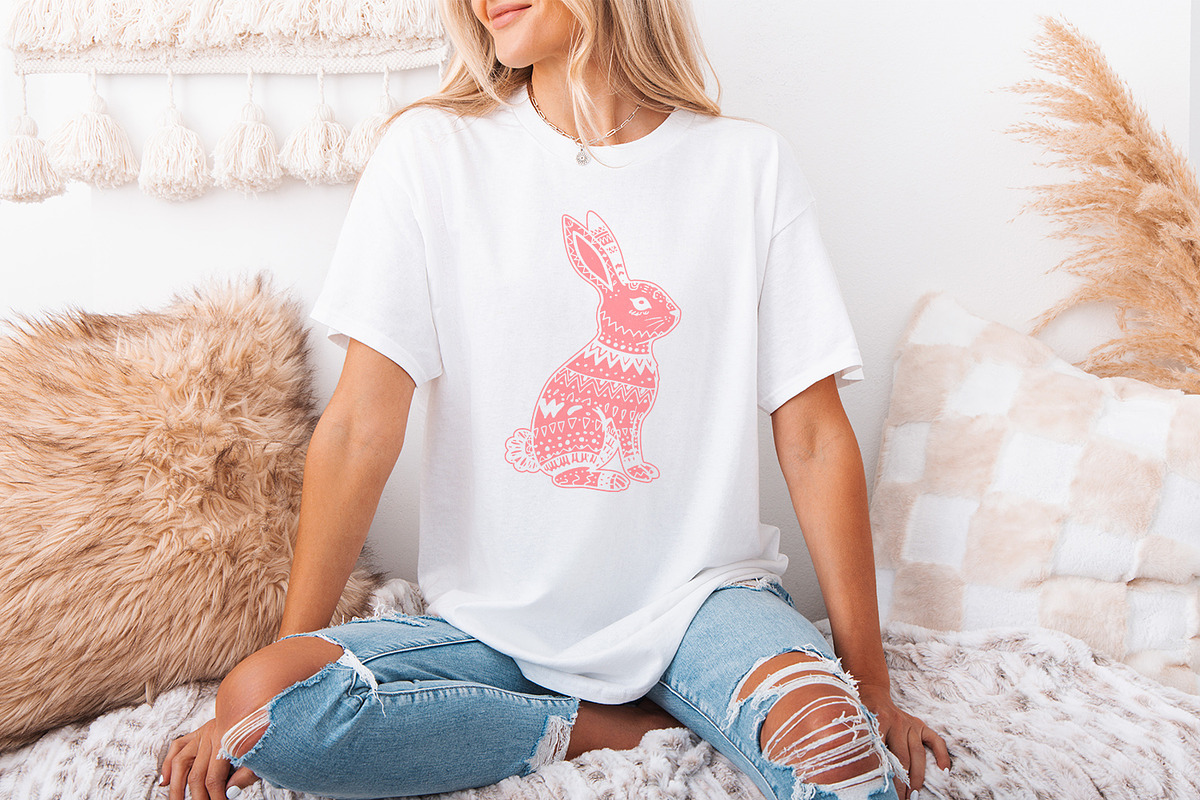 Easter Bunny PNG, Spring png, an Illustration by SharpMarketplace (Photo 2 of 9)