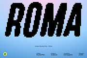 Godger Rounded Pixel, a Sans Serif Font by Craft Supply Co. (Thumbnail 2 of 8)