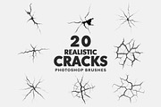 20 Realistic Cracks Brushes, a Brush Add-On by AB-TheDesigner (Thumbnail 1 of 4)