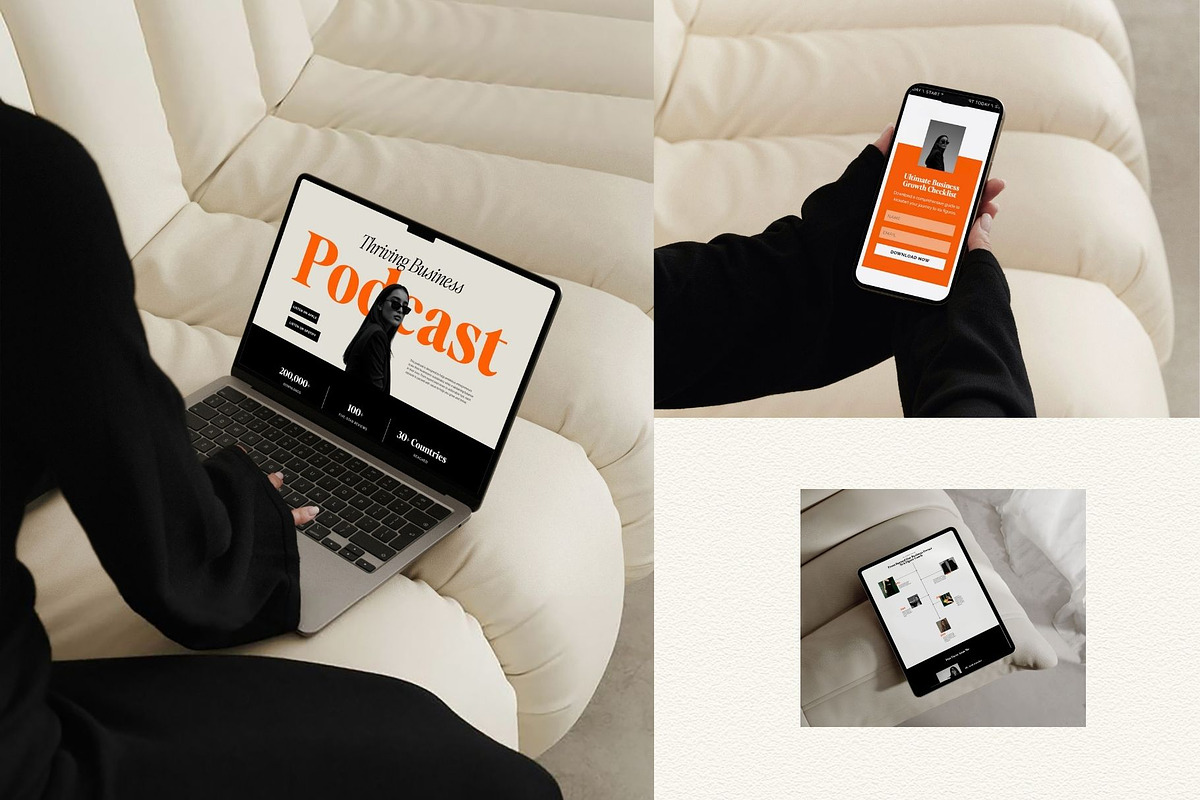 Showit Template for Business Coach, a Landing Page Template by Row Creative (Photo 6 of 10)