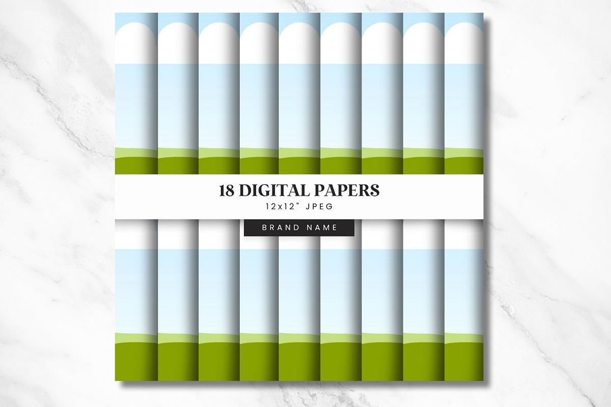 Digital Paper Canva Template - 18, a Presentation Template by illuztrate (Photo 7 of 8)