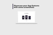 QuickApp - Landing Page PSD Template, an App Template by temRam (Thumbnail 4 of 11)