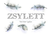 Zsylett Font Duo, a Font by Digital Typeface Studio (Thumbnail 1 of 7)
