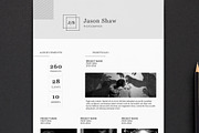 Alpha Resume Template, a Resume Template by Nina Shaw (Thumbnail 9 of 9)