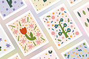 Spring Flowers Vector Collection, an Illustration by viktoriiavk (Thumbnail 3 of 10)