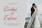 Rastrina Calligraphy Script Font, a Script Font by RantautypeStudio (Thumbnail 8 of 16)