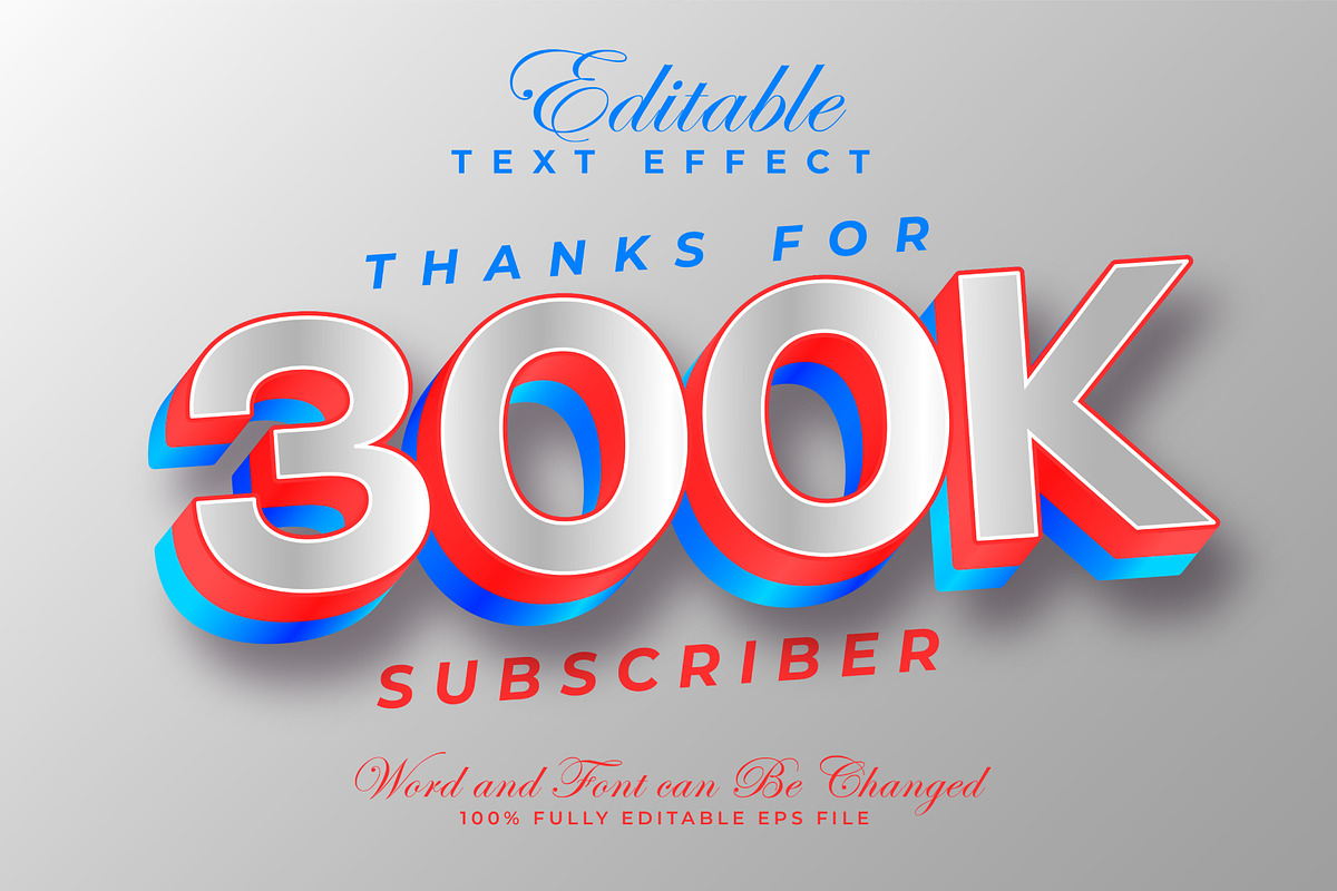 Followers Text Effect Style | Vector, a Layer Style Add-On by padilah_a (Photo 6 of 6)