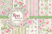 Roses Paper, a Decorative Illustration by helloPAPER (Thumbnail 1 of 2)