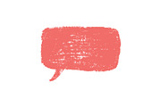 Crayon doodle speech bubble set, an Object Graphic by Elena Pimukova (Thumbnail 2 of 15)