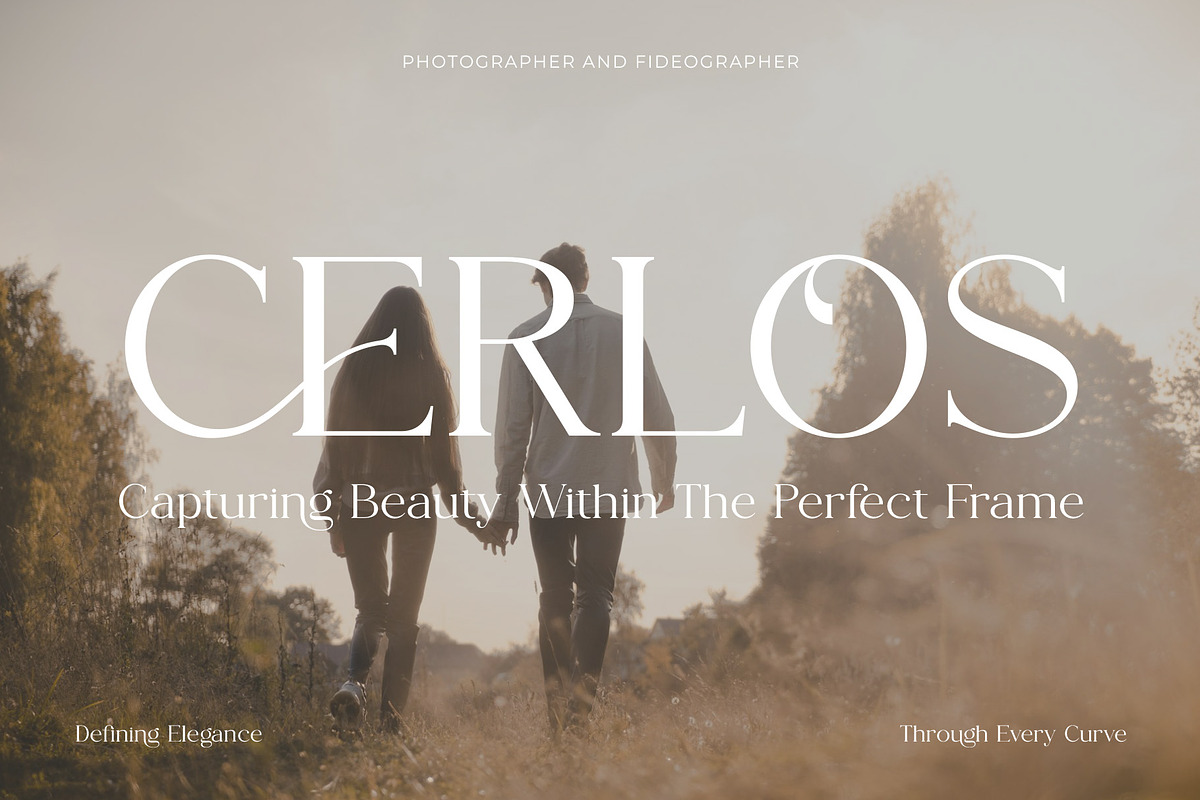 Chamola - A Beauty Modern Serif, a Serif Font by Muflieart (Photo 3 of 10)