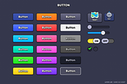 GUI - Casual Fantasy, an UI Kit Template by LAYERLAB (Thumbnail 5 of 20)