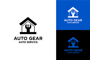 Auto Gear Service Logo, a Branding & Logo Template by zaqilogo