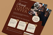 Salon Offer Flyer, a Flyer Template by graphicook (Thumbnail 2 of 3)