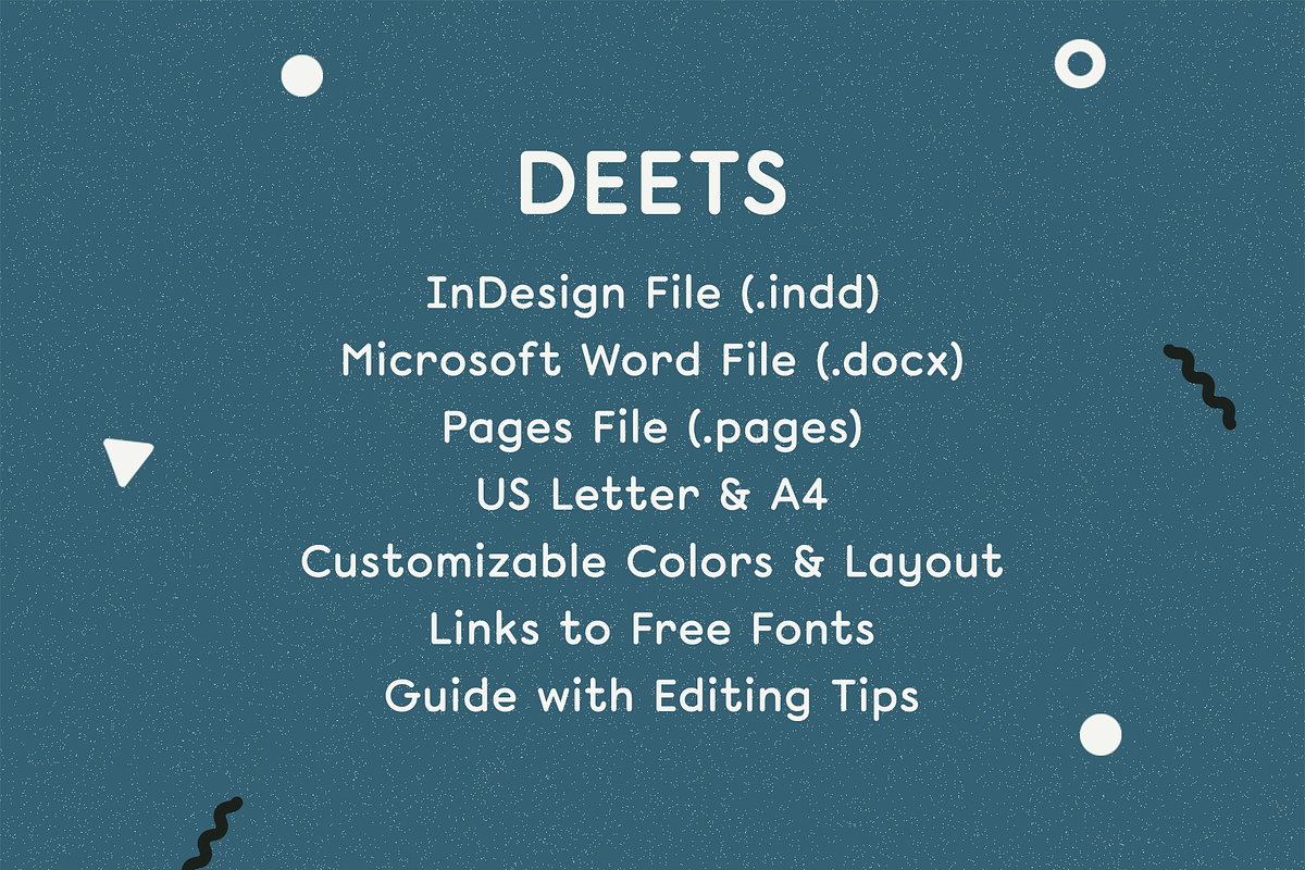 Modern Resume CV Template Design, a Resume Template by More Profesh (Photo 5 of 8)