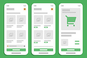 Clean Mobile App UI Kit Template, an UI Kit Template by MightyDesign (Thumbnail 3 of 7)