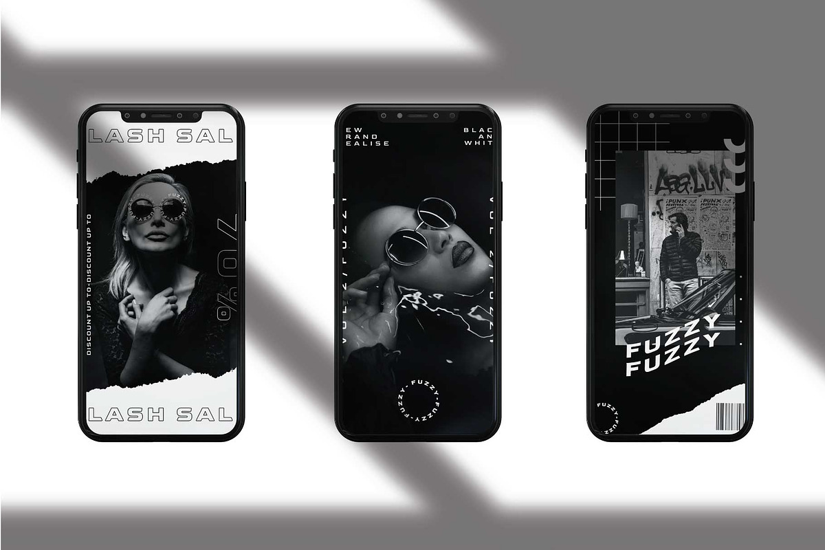 FUZZY Instagram Template, a Social Media Template by Compaq_Creative (Photo 9 of 11)