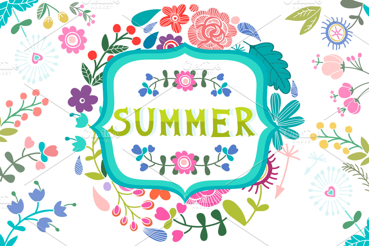 Floral bunch, a Decorative Illustration by Marusha Belle (Photo 3 of 5)