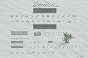 Quinton Script Font, a Script Font by Sala.Ink (Thumbnail 8 of 10)