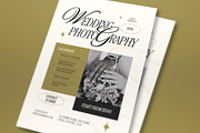 Photography Wedding Flyer, a Flyer Template by graphicook (Thumbnail 2 of 3)