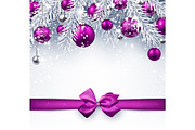Big violet Christmas & New Year set, a Decorative Illustration by Vjom (Thumbnail 16 of 20)