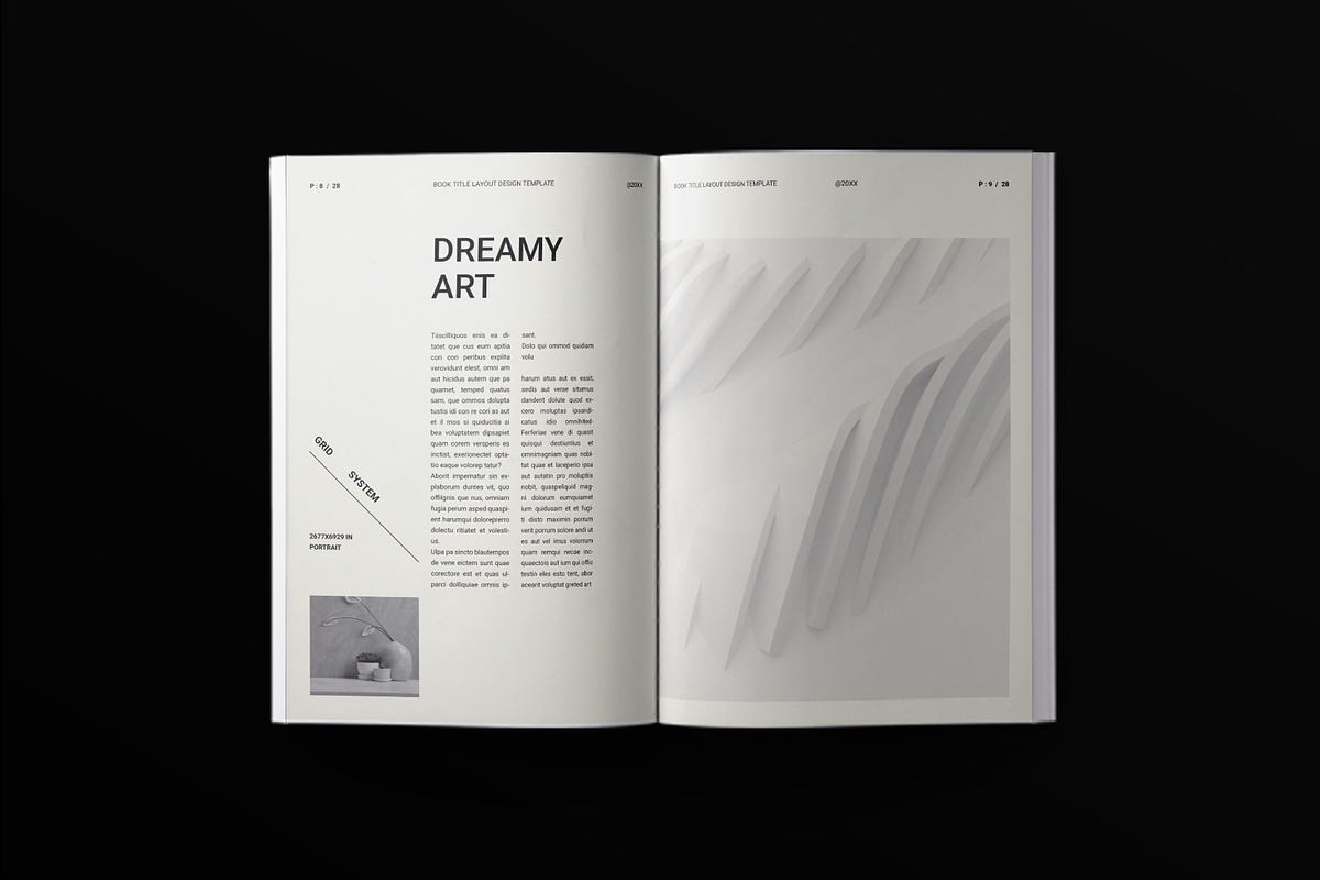 Book Template: InDesign & Canva, a Magazine Template by Work-Envance (Photo 5 of 13)