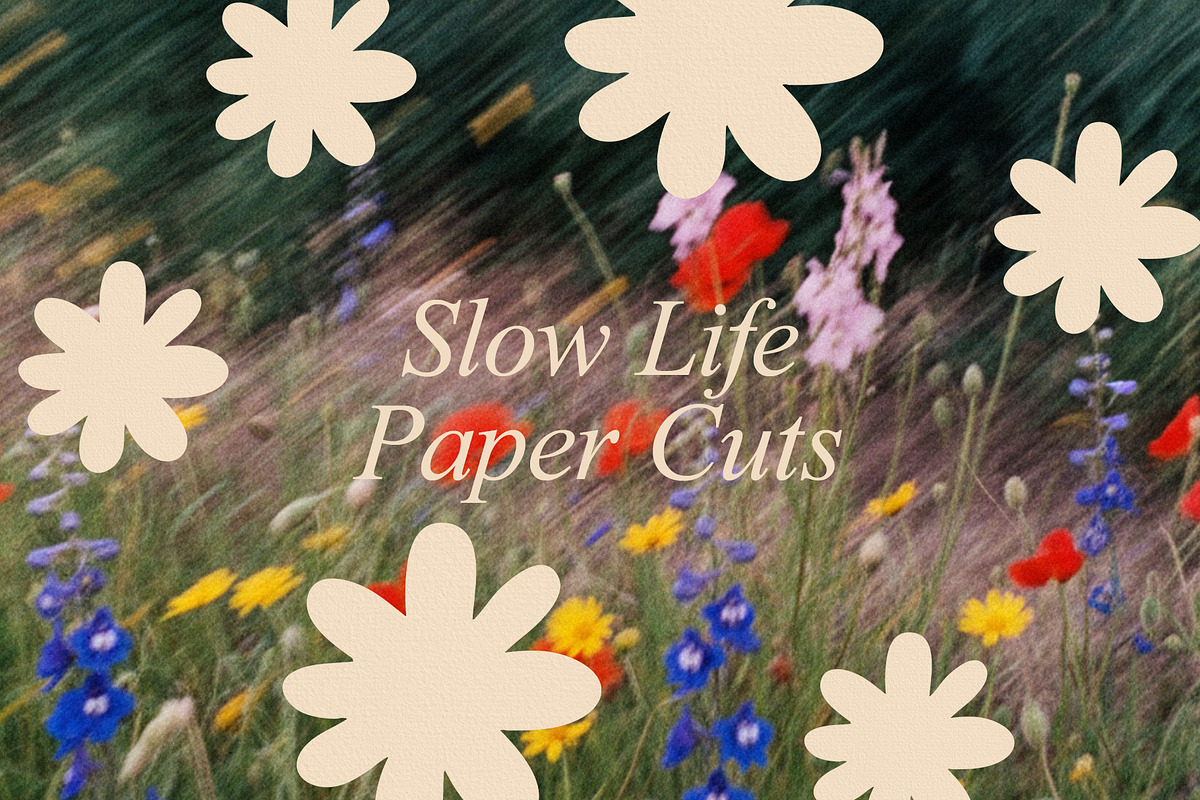 Slow Life Paper Cuts, an Object Graphic by divanovskaya_nv (Photo 6 of 13)