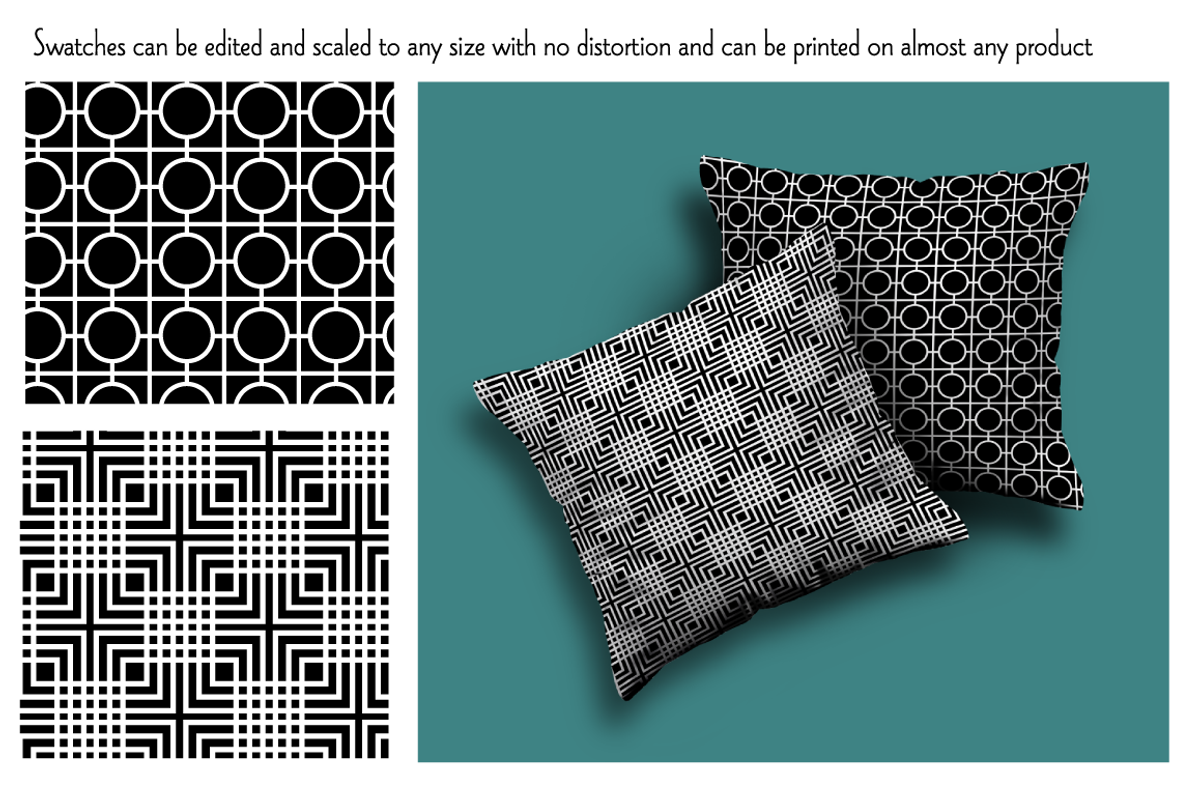Mod Gold Seamless Patterns preview 5