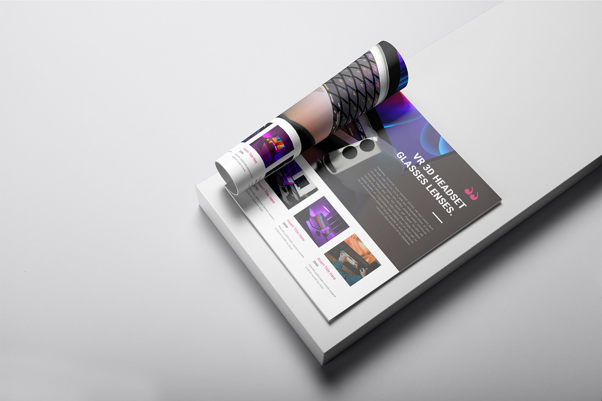 Gadget Product Catalog Template, a Brochure Template by DesignCrest (Photo 8 of 12)