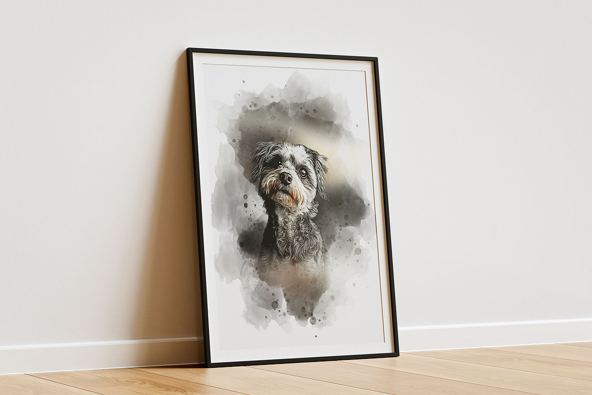 Watercolor Animal Art Photo Effect, an Action Add-On by MRI STUDIO (Photo 6 of 16)