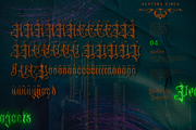 Auxtera Circa, a Blackletter Font by ilhamtaro (Thumbnail 9 of 10)