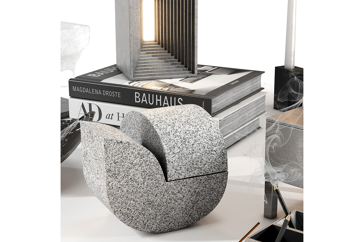 Decorative table set 1, an Object 3D Model by Archidizer (Photo 2 of 6)